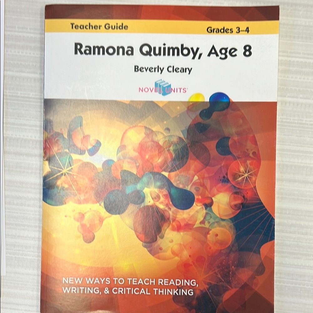 Ramona Quimby Age 8 Teacher Guide